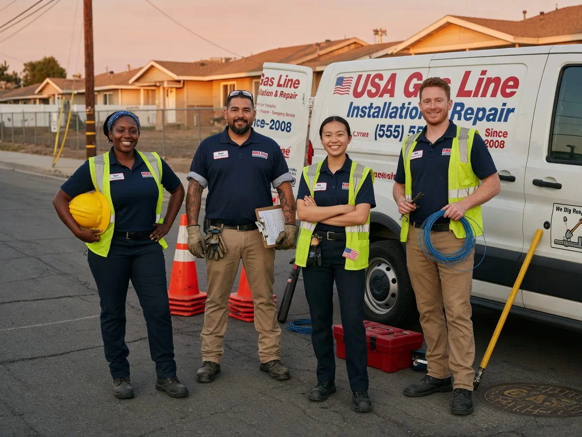 Gas Line Installation company in Keatchie, LA